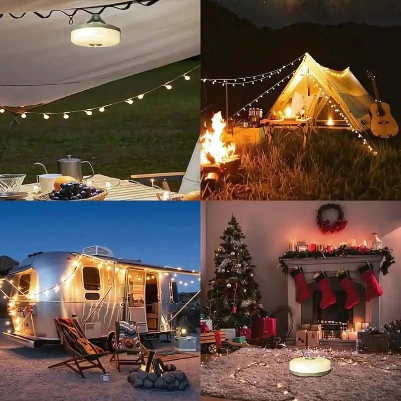 Retractable LED Camping Lights for Outdoor Adventures