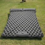 Ultra-light self-inflating double camping mat