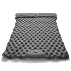 Ultra-light self-inflating double camping mat