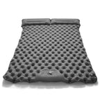 Ultra-light self-inflating double hiking mat