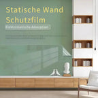 Scratch-resistant transparent wall pRedection film
