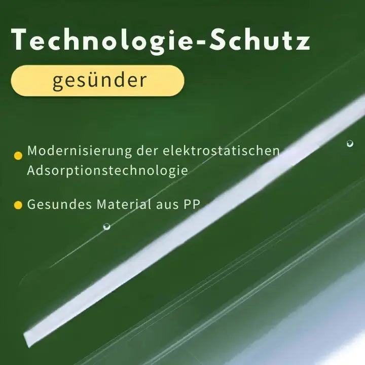 Scratch-resistant transparent wall pRedection film