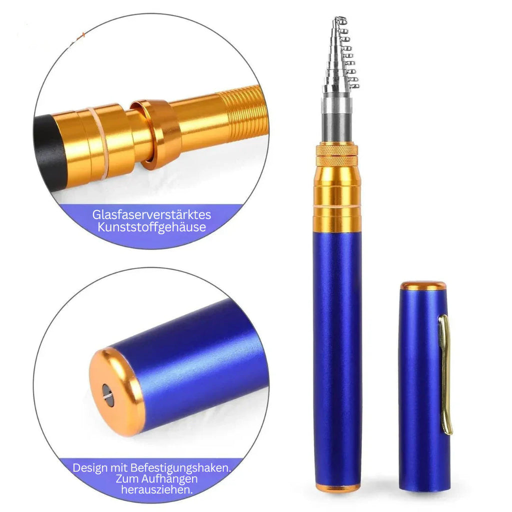 Compact Fishing Set with Telescopic Rod – Portable Fishing Rod for On-the-Go