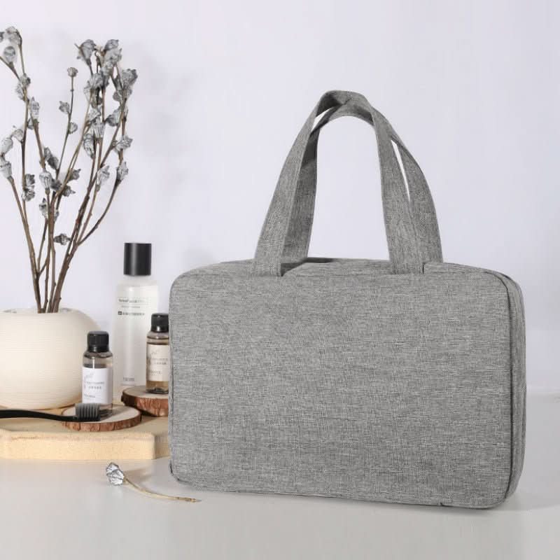 Compact Travel Cosmetic Organizer with 4 Compartments
