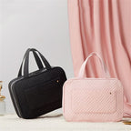 Compact Travel Cosmetic Organizer with 4 Compartments