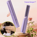 Travel Dryer™ Quick and easy hair styling on the go in just a few minutes.