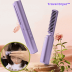 Travel Dryer™ Quick and easy hair styling on the go in just a few minutes.