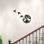 Black Metal Wall Art Home Decor
