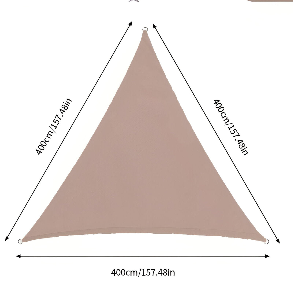 TriBlocker Sun Sail – Premium Sun Protection, Waterproof Triangle Sail