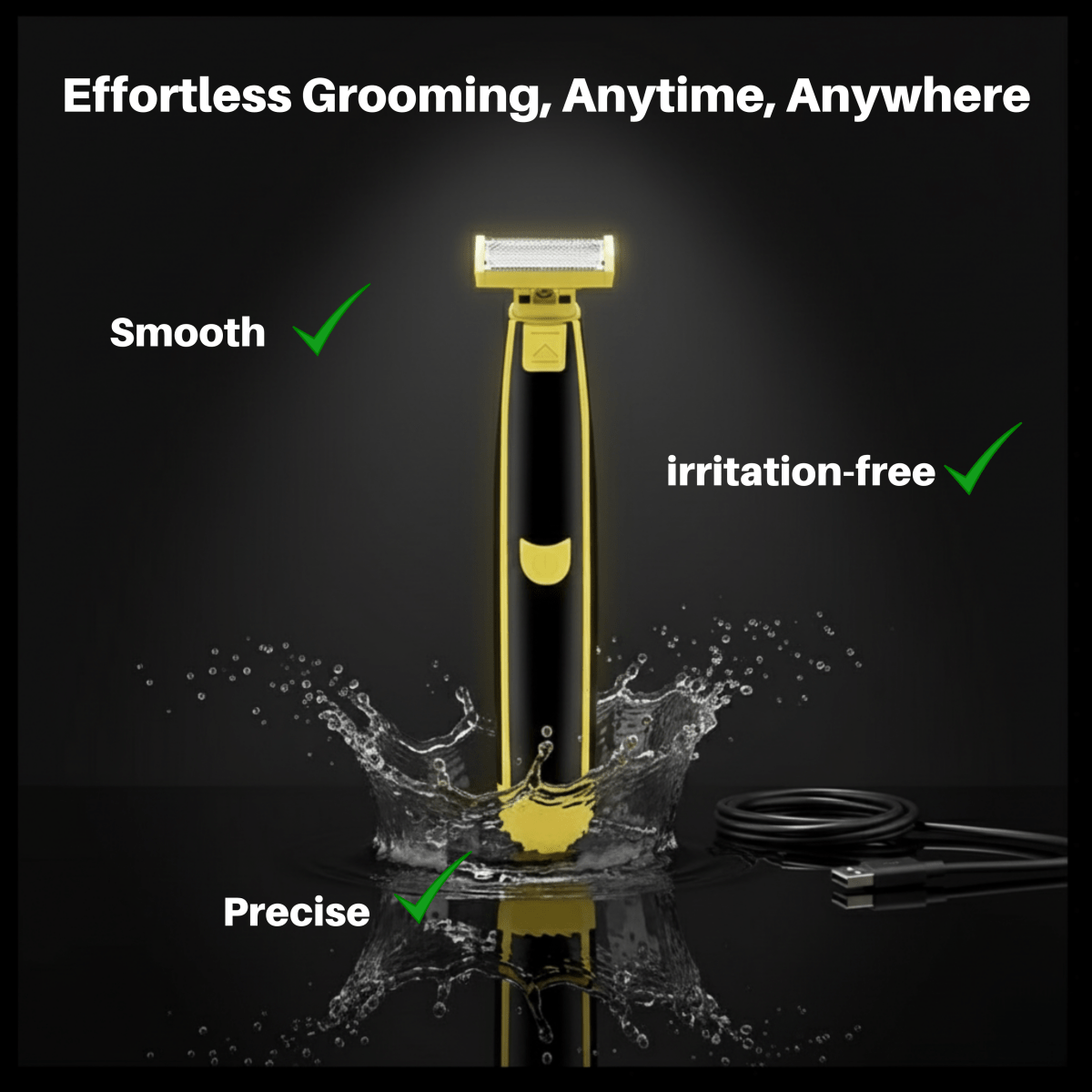 friendly Double Blades | Men's Body Care | Precise Grooming Tool
