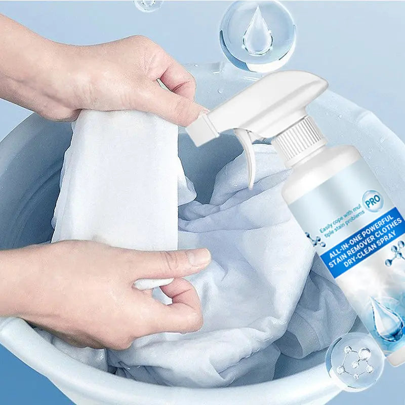 Dry spray for stain removal – Gentle & Effective