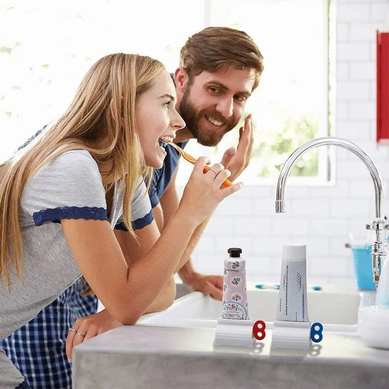 Tube squeezer with twist handle – Completely empty toothpaste, creams & ointments