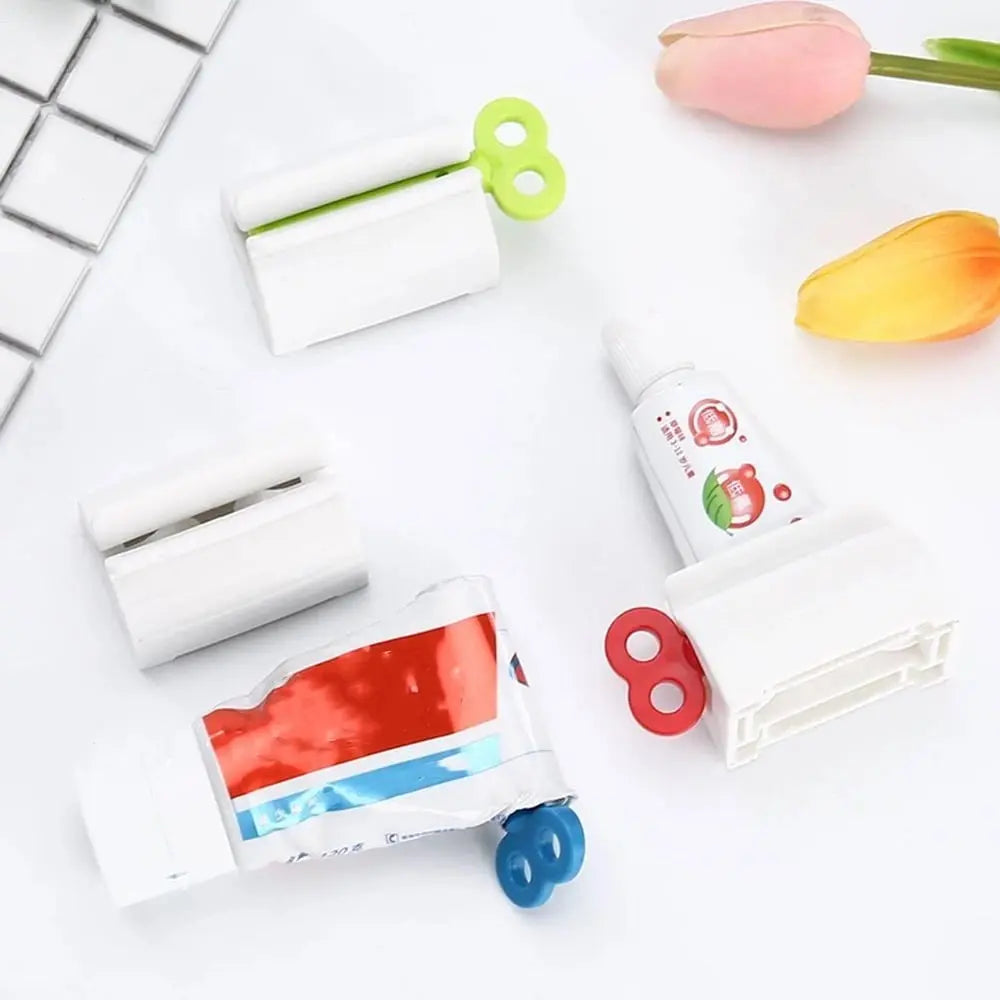 Tube squeezer with twist handle – Completely empty toothpaste, creams & ointments