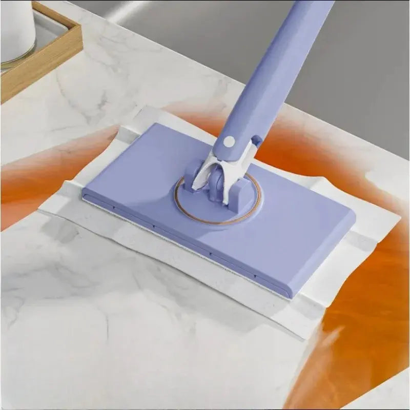 Cloth Switching Mini Mop (With 100 Cleaning Sheets)