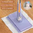 Cloth Switching Mini Mop (With 100 Cleaning Sheets)