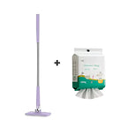 Cloth Switching Mini Mop (With 100 Cleaning Sheets)