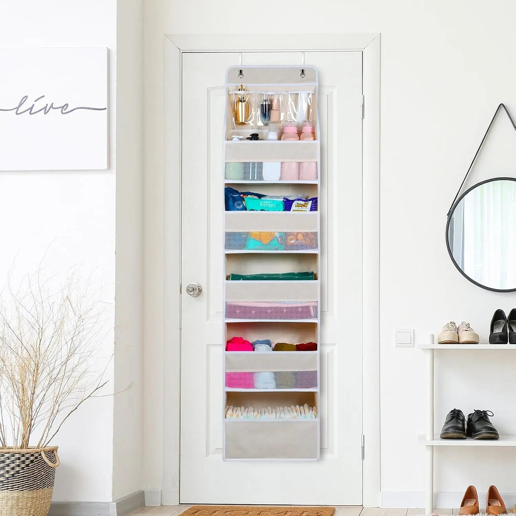 Door Hanging Organizer with Mesh Compartments – 5-Tier Storage System