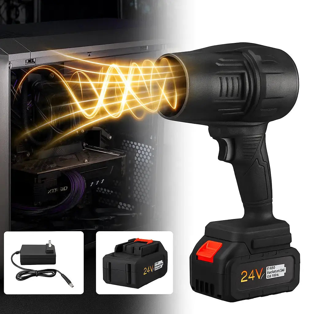 Powerful Battery Blower – Effortlessly blows away leaves, dust & dirt!