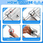 Automatic door closer – Stainless steel, quiet, easy installation