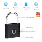 Fingerprint Lock, which eliminates the need for keys - Finger is the only key