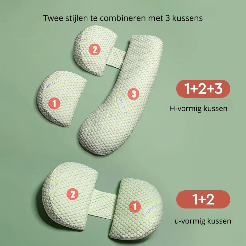 ComfortCushion Pregnancy Pillow - Comfortable Pregnancy Pillow