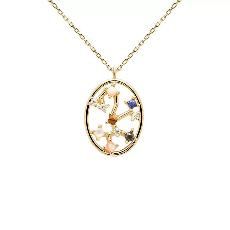Twelve Constellations Necklace