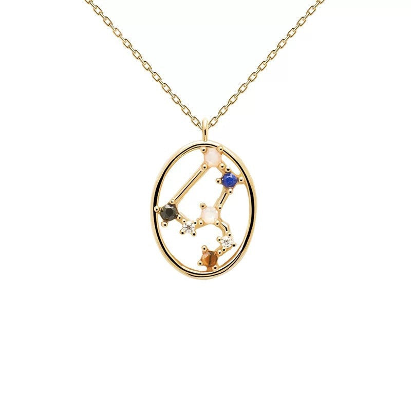 Twelve Constellations Necklace