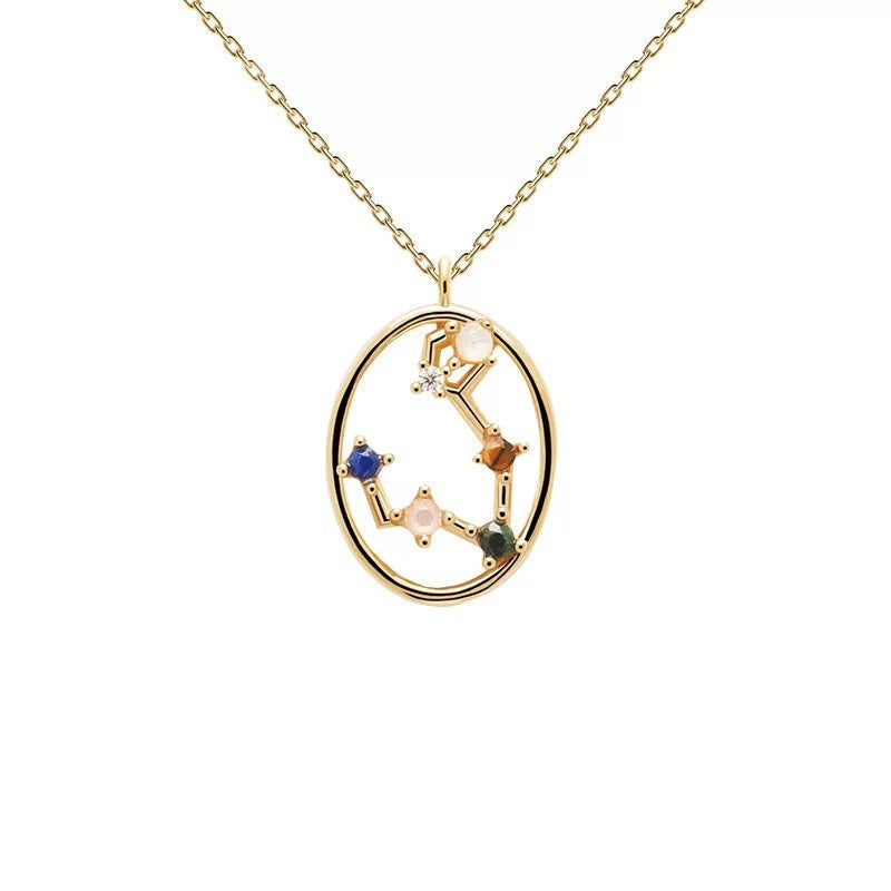 Twelve Constellations Necklace