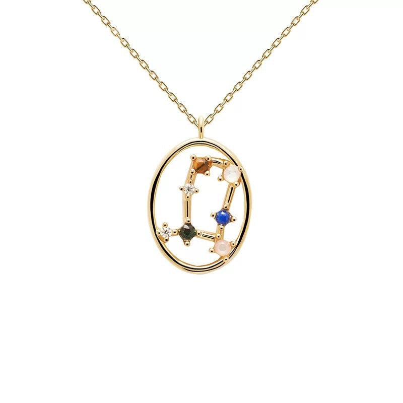 Twelve Constellations Necklace