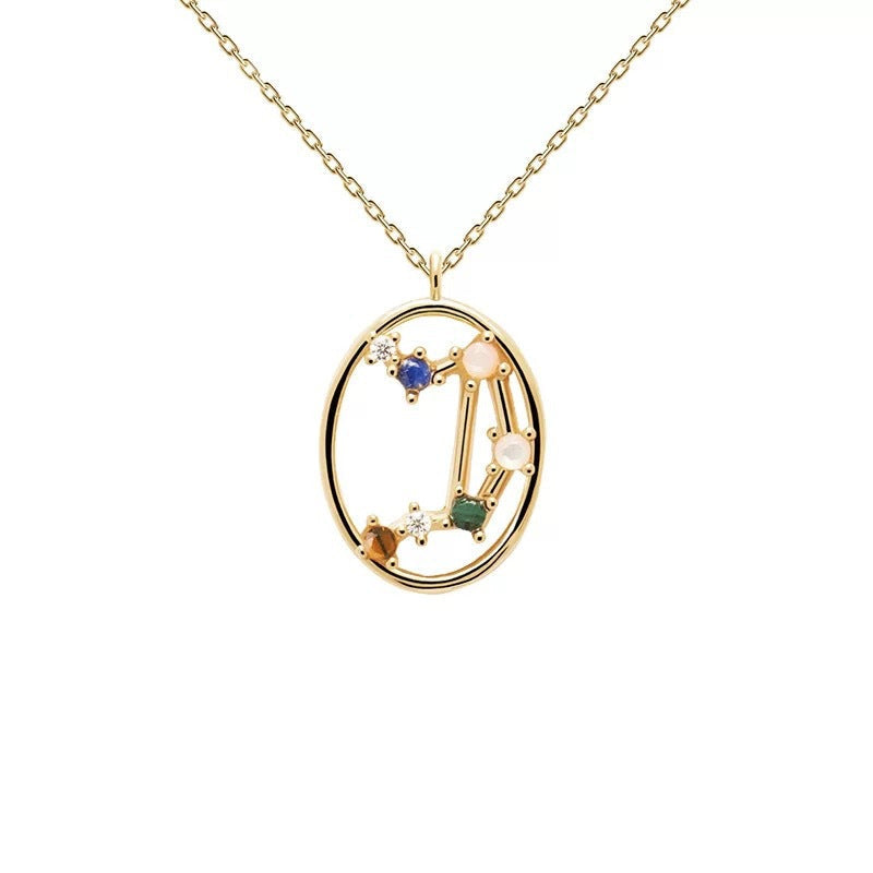Twelve Constellations Necklace