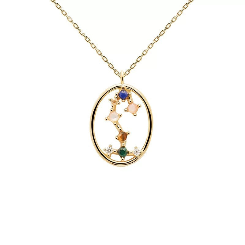 Twelve Constellations Necklace