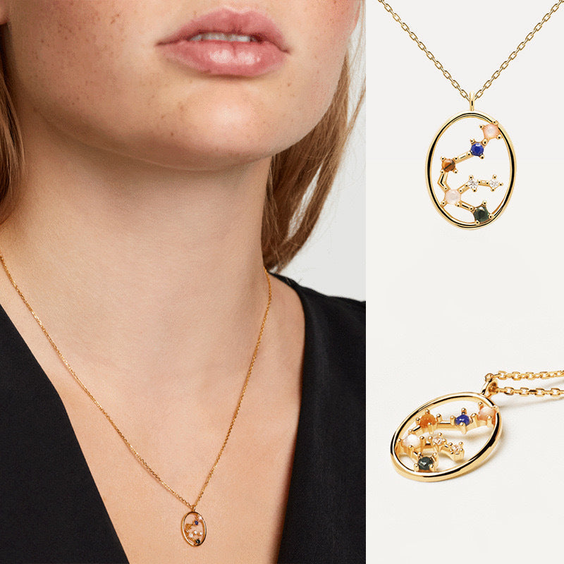 Twelve Constellations Necklace