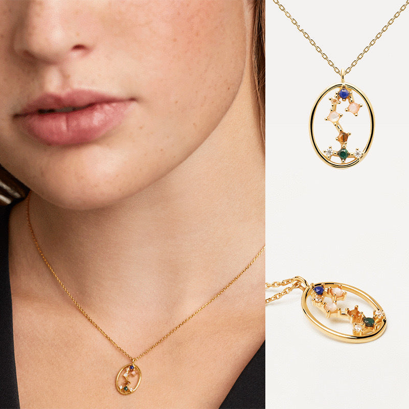 Twelve Constellations Necklace