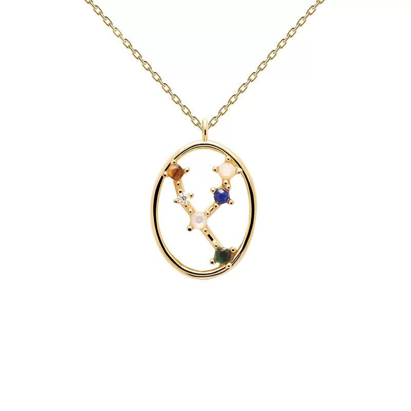 Twelve Constellations Necklace