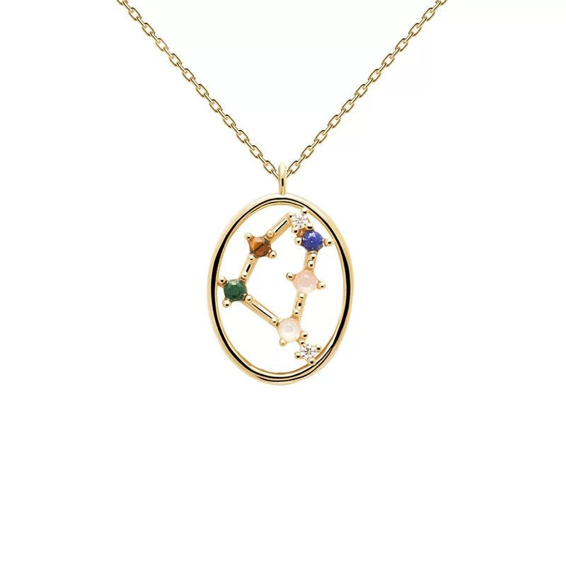 Twelve Constellations Necklace