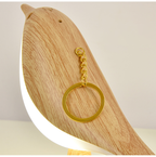Rechargeable LED night light with touch sensor and creative bird design