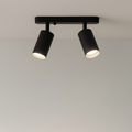 TwinGlow Rotating Ceiling Lamp – Adjustable 2-Head Modern Spotlight