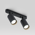 TwinGlow Rotating Ceiling Lamp – Adjustable 2-Head Modern Spotlight