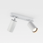 TwinGlow Rotating Ceiling Lamp – Adjustable 2-Head Modern Spotlight