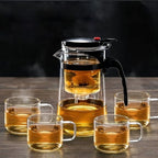 TeaTime Heat Resistant Glass Teapot