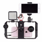 VideoGrip Smartphone Stabilizer – Professional Filmcage with Cold Shoe Mounts