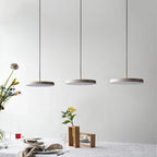 Futuristic Metal LED Suspension Lamp