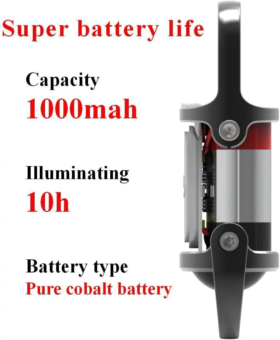 USB-C rechargeable mini flashlight