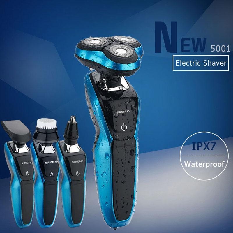 USB Charging Electric Shaver Waterproof Professional Beard Trimmer