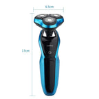 USB Charging Electric Shaver Waterproof Professional Beard Trimmer