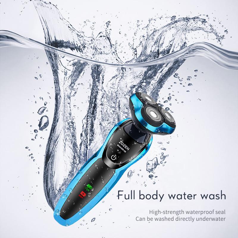 USB Charging Electric Shaver Waterproof Professional Beard Trimmer