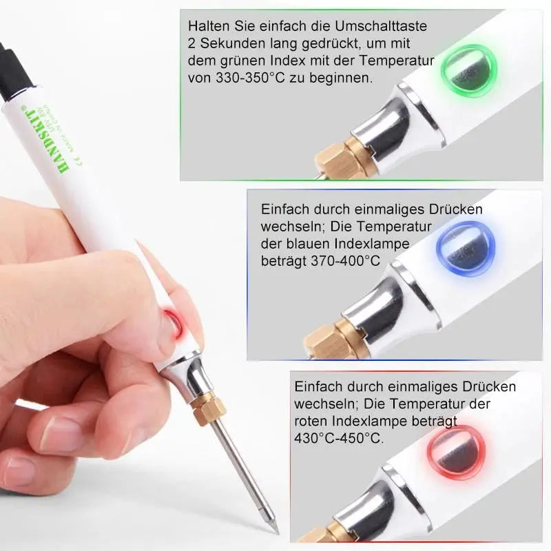 USB Electrical Soldering Iron – Portable Set with Temperature Control