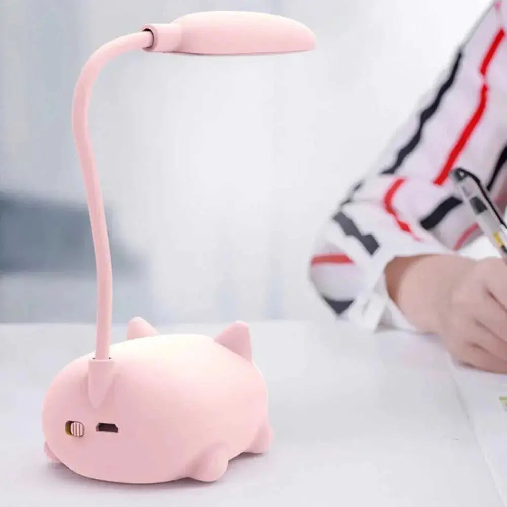 USB Cat Lamp – Mini LED Night Light with Soft Light
