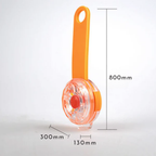 Rechargeable LED safety tag for pets