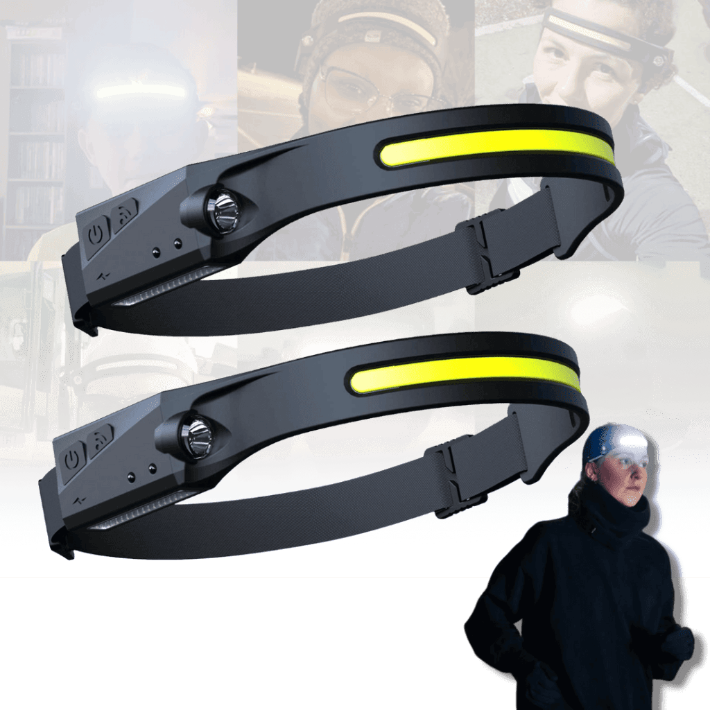 Induction Headlamp with Sensor (1+1 Free)